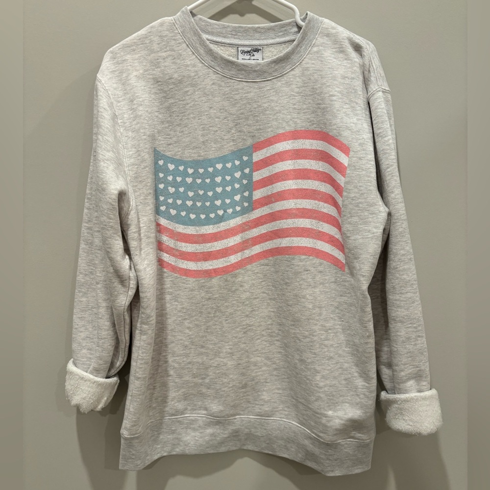 Mallory Ervin and Living Fully Co Land That Love Sweatshirt